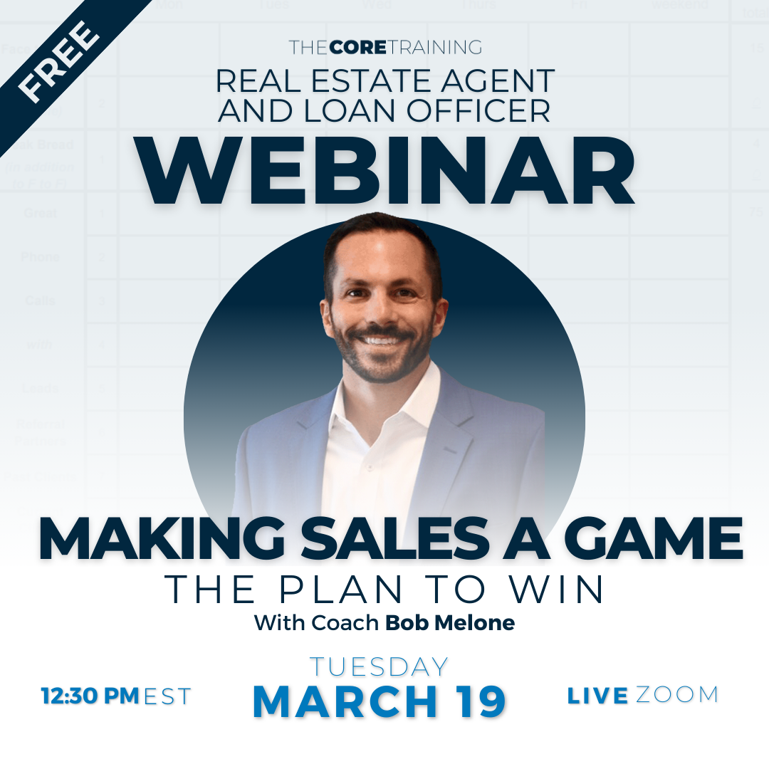 Making Sales A Game-The Plan To Win
